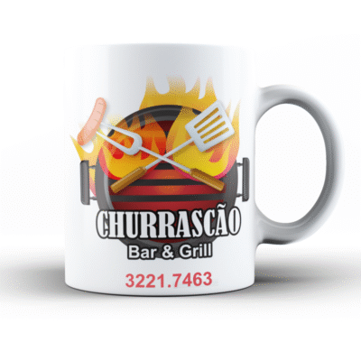 Caneca de porcelana 4578
