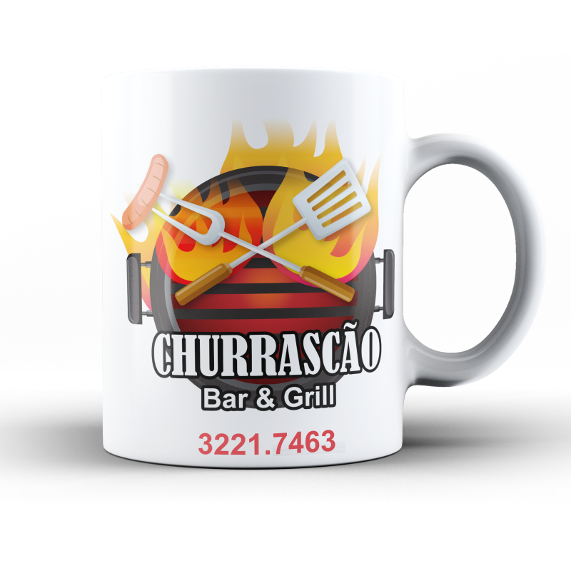 Caneca de porcelana 4578