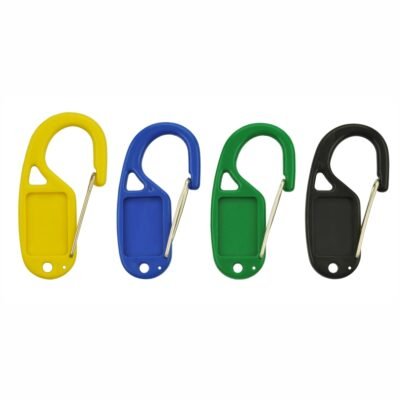 Mosquetão de plástico "anzol"