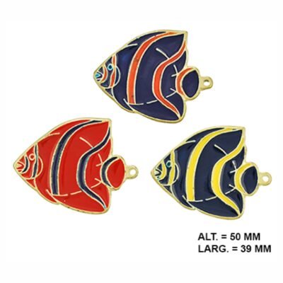 Chaveiro peixe resinado