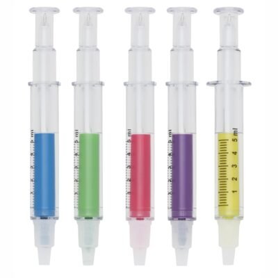 Caneta Seringa Marca Texto