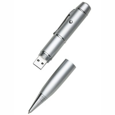 Caneta Pen Drive 4GB e Laser