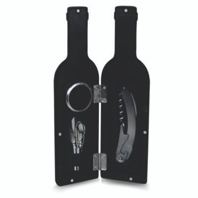 Kit Vinho Garrafa 3 peças