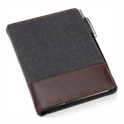 Bloco de Anotações com Suporte para Caneta