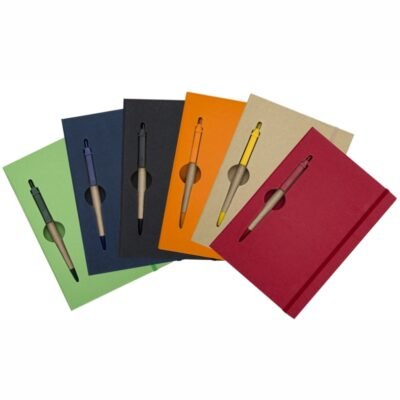 Bloco de Anotações Ecológico com Caneta