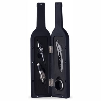 Kit Vinho Garrafa 4 peças