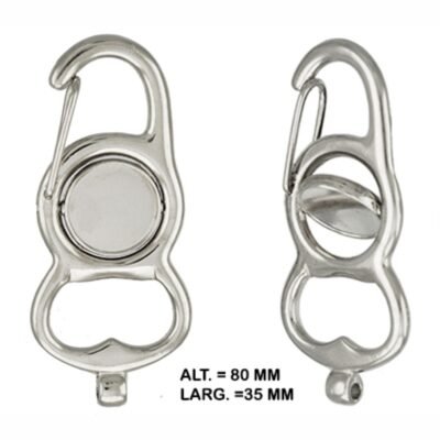 Chaveiro Mosquetão Abridor