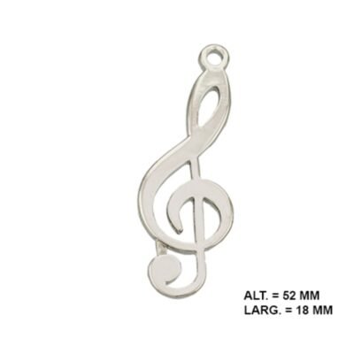 Chaveiro/pingente Clave de Sol