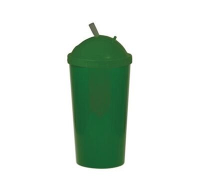 Copo 600 Ml Com Tampa E Canudo Retrátil