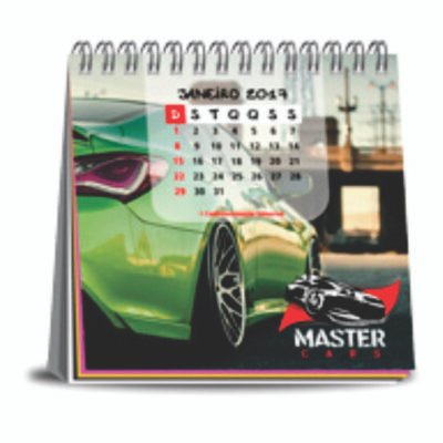 Calendário de Mesa com Wire-o