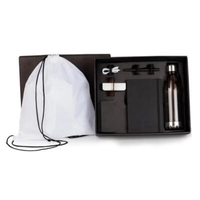 Kit Boas Vindas - Preto / Branco - 5 Pçs