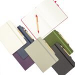 Caderneta Fibra de Arroz com Caneta