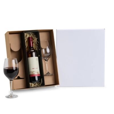 Jogo De Taças De Vidro P / Vinho 490 Ml - 2 Pçs