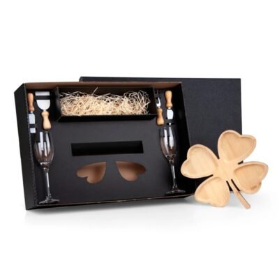 Kit Petisco E Champagne - 7 Pçs