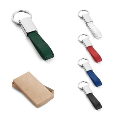 Chaveiro em Metal e PU